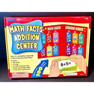 Lakeshore Math Facts Addition Center learning aid numbers learning